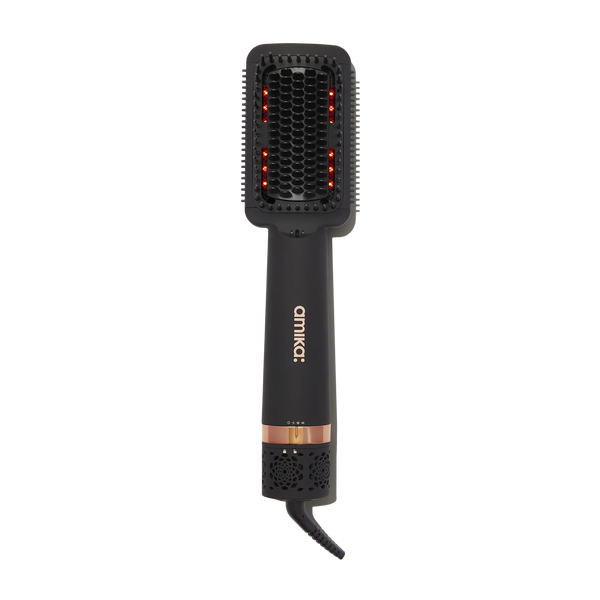 double agent 2-in-1 blow dryer brush + straightening brush