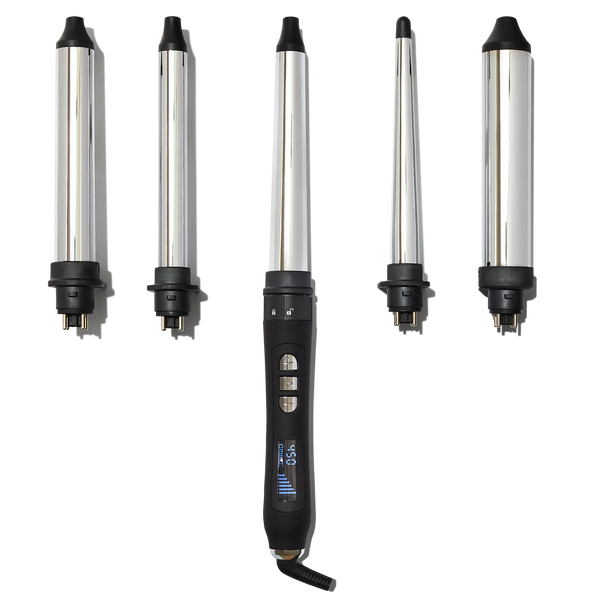 the chameleon 5 barrel interchangeable curling kit