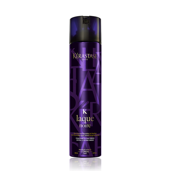 Extra-Strong Hold Hairspray | Laque Noire - Front Door Beauty