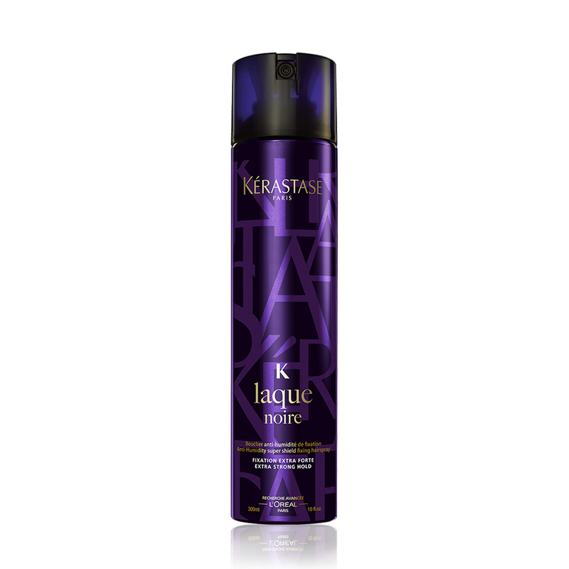 Extra-Strong Hold Hairspray | Laque Noire - Front Door Beauty