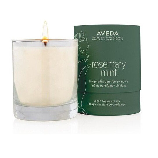 ROSEMARY MINT VEGAN SOY WAX CANDLE - Front Door Beauty