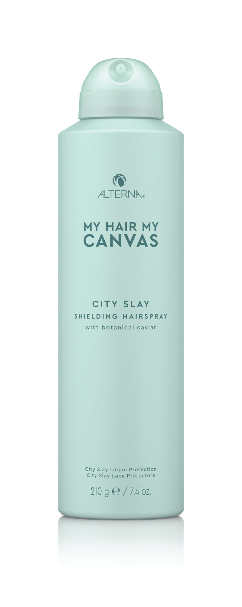 MY HAIR. MY CANVAS. CITY SLAY SHIELDING HAIRSPRAY - Front Door Beauty