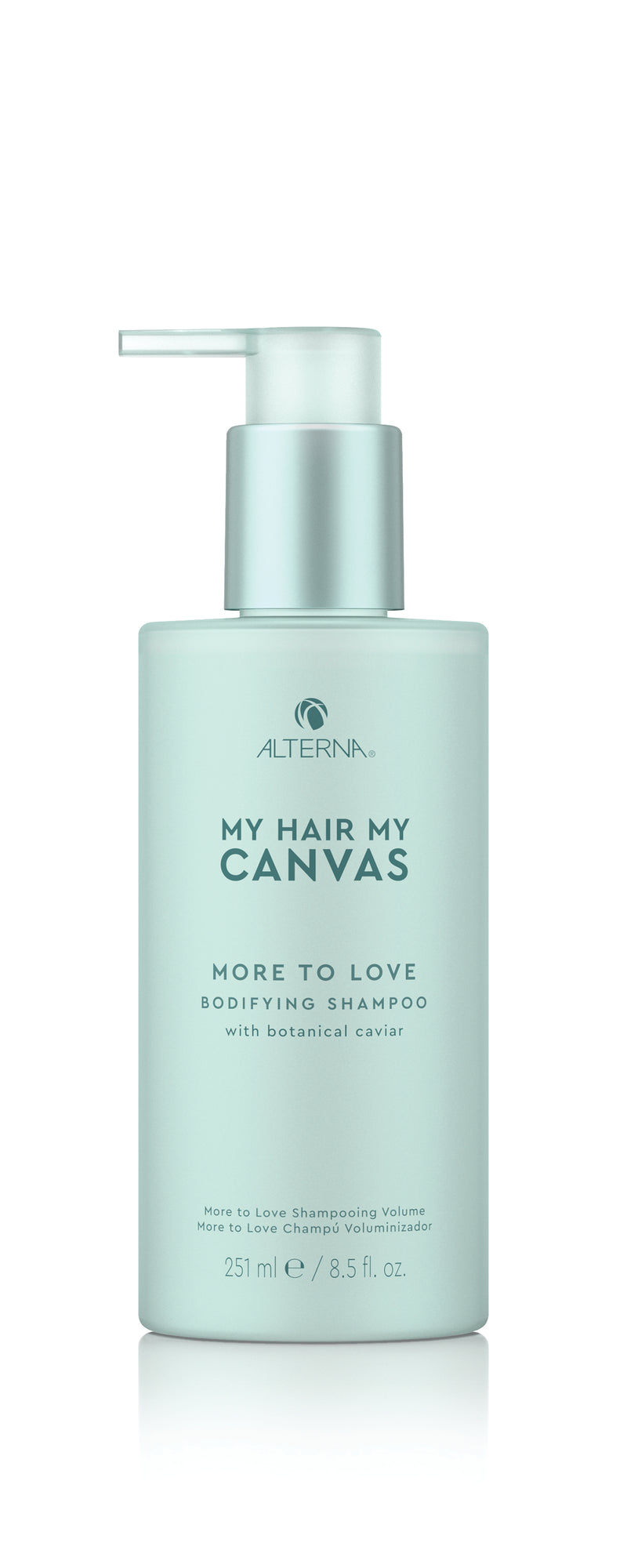 MY HAIR. MY CANVAS.  MORE TO LOVE BODIFYING SHAMPOO - Front Door Beauty