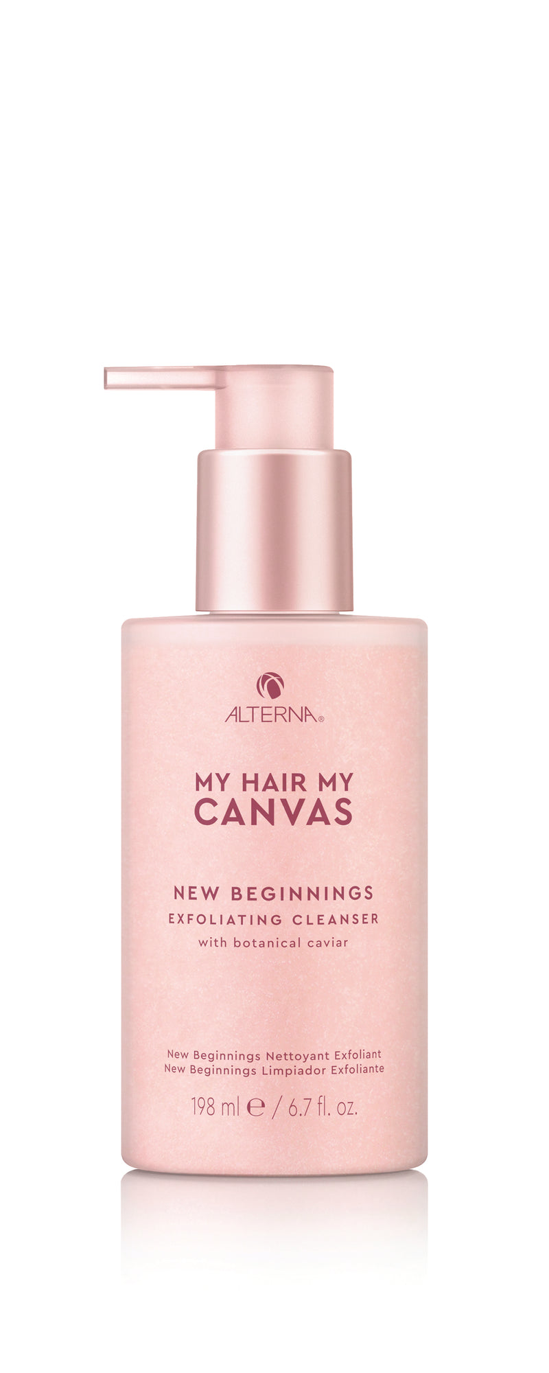 MY HAIR. MY CANVAS. NEW BEGINNINGS EXFOLIATING CLEANSER - Front Door Beauty