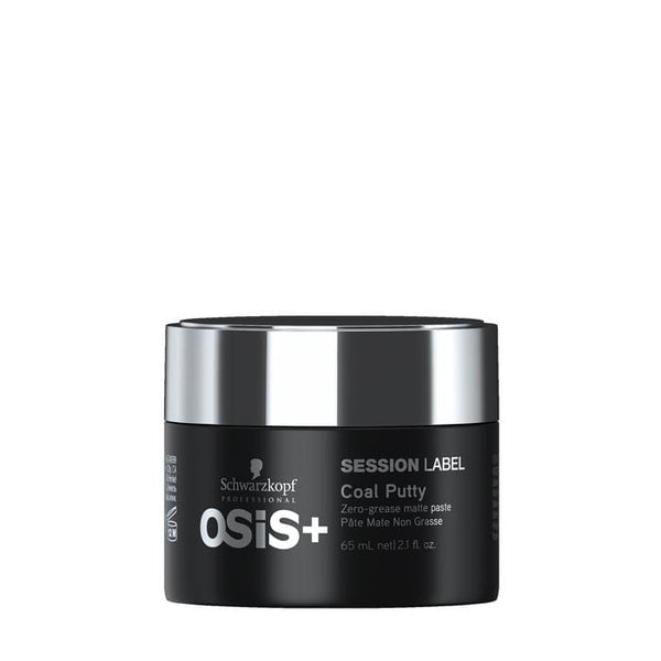 OSIS+ COAL PUTTY ZERO-GREASE MATTE PASTE - Front Door Beauty