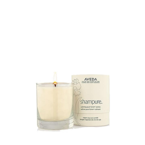 SHAMPURE VEGAN SOY WAX CANDLE - Front Door Beauty