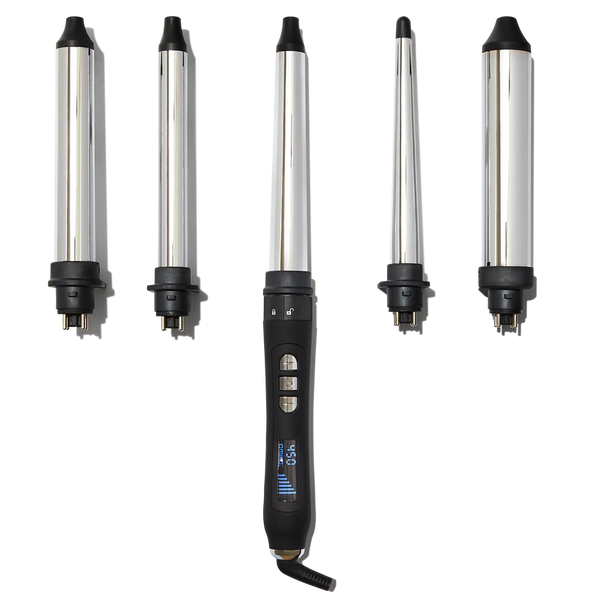 The Chameleon 5 Barrel Interchangeable Curling Kit