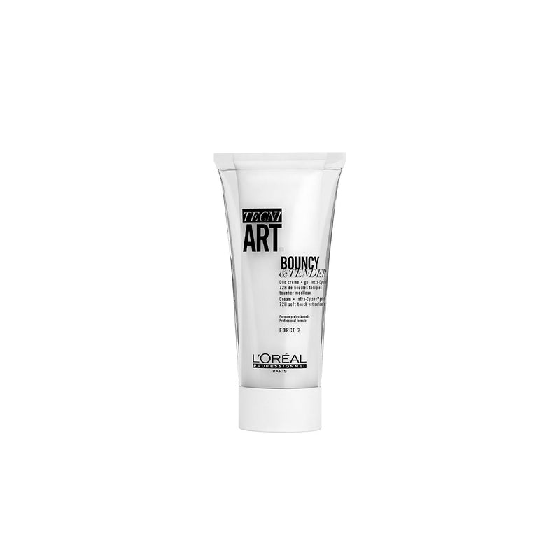 Tecni Art Bouncy & Tender Curls Sculpting Cream + Intra-Cylane™ gel duo